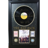 Rat Pack Engraved Record with Chips & Cards