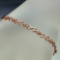 APP: 2.3k *Fine Jewelry 14KT Rose Gold, 0.26CT Round Brilliant Cut Diamond Bracelet (VGN A-308) (Vau