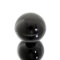 APP: 1.6k Rare 1,232.50CT Sphere Cut Black Agate Gemstone