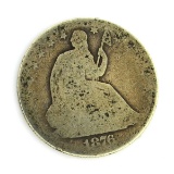 1876 Liberty Seated Half Dollar Coin