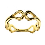 Fine Jewelry Rare And Equisite Custom Made 14 kt. Gold, Ladies Italian Bracelet