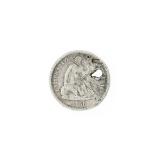 1866 Liberty Seated Half Dime Coin