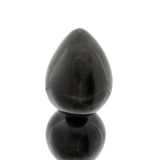 APP: 1.4k Rare 981.50CT Pear Cut Black Agate Gemstone