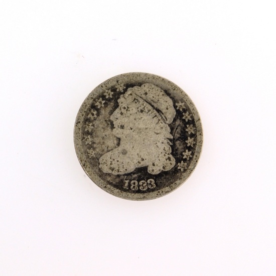 1833 Capped Bust Dime Coin