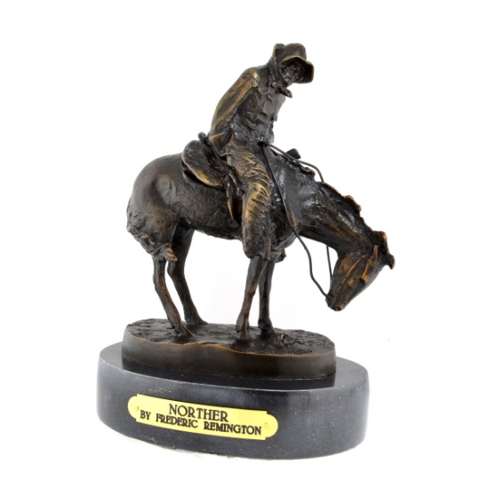 Norther- By Frederic Remington- Bronze Reissue