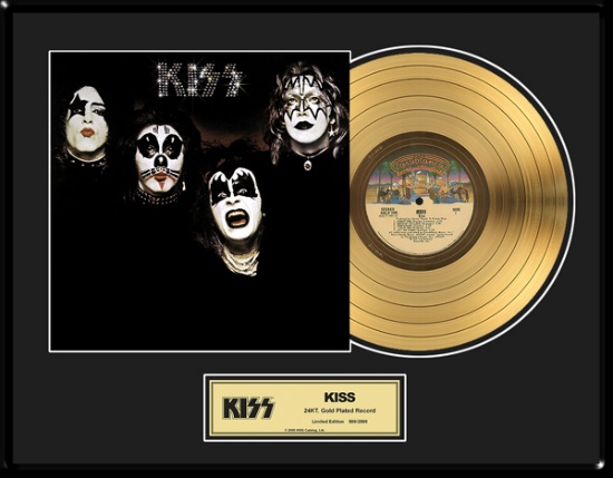 KISS ''KISS'' Gold LP