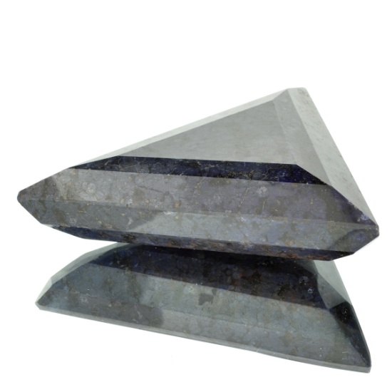 APP: 10.4k 1740.10CT Triangle Cut Blue Sapphire Gemstone