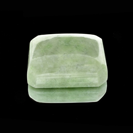 APP: 1.5k 183.26CT Rectangular Cut Cabochon Nephrite Jade Gemstone