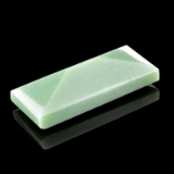 APP: 2.1k 105.50CT Rectangle Cut Guatemala Jade Gemstone