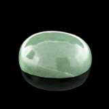 APP: 3.5k 175.50CT Oval Cut Cabochon Guatemala Jade Gemstone