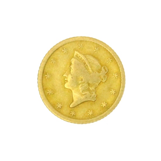 Extremely Rare 1851-O $1 U.S. Liberty Head Gold Coin