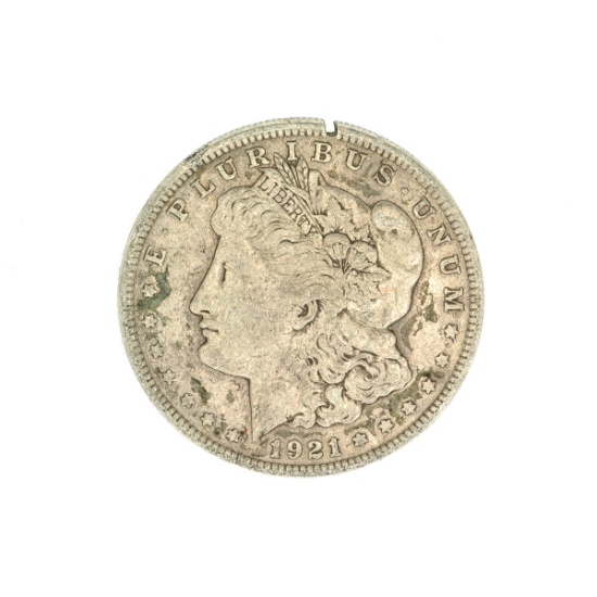 1921 U.S. Morgan Silver Dollar Coin