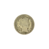 1911 Barber Head Dime Coin