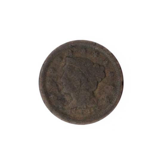 1851 Large Cent Coin