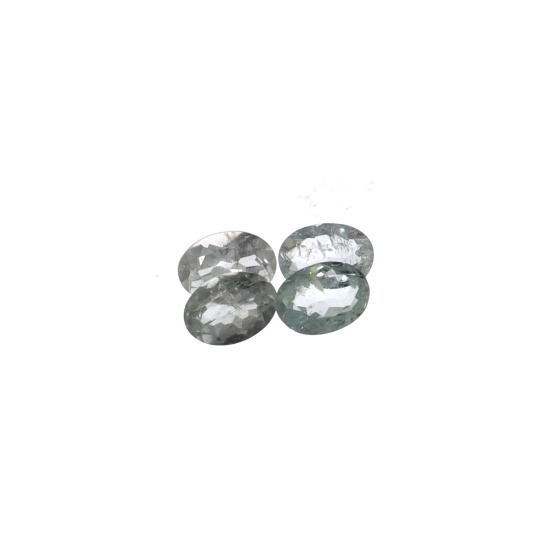APP: 1.2k 3.02CT Oval Mixed Cut Natural Aquamarine Parcel