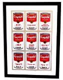 Andy Warhol (After) Museum Framed Print Campbell's  Soup Cans