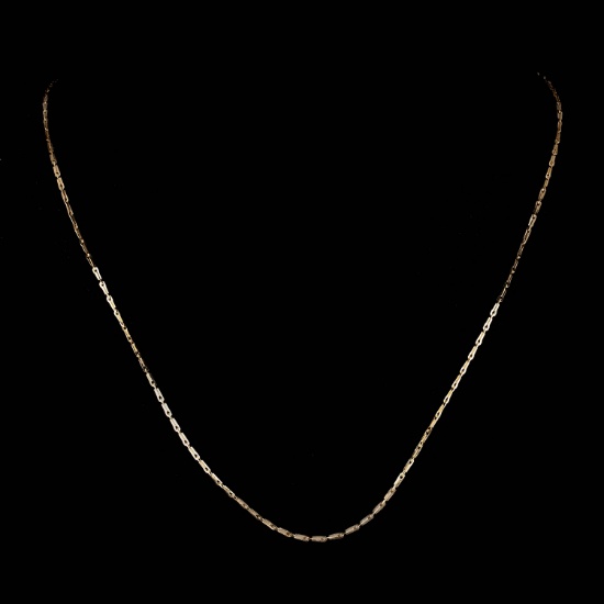 *Fine Jewelry 14 KT Gold, 2.1GR, 18'' Pinsetta Chain (GL 2.1-7)
