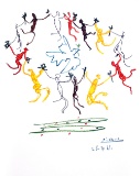 PABLO PICASSO Le Rhonde Lithograph, 322 of 500