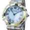 *Cartier Santos Men's 32mm 18k Gold and SS Swiss Made Quartz Watch c2000  -P-