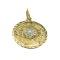 APP: 1.8k Fine Jewelry 14 kt. Gold, Round Single Diamond Pendant
