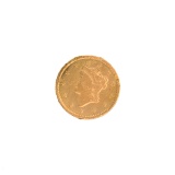 Extremely Rare 1853 $1 U.S. Liberty Head Gold Coin - Great Investment