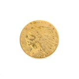 Extremely Rare 1914-D $2.50 U.S. Indian Head Gold Coin - Great Investment