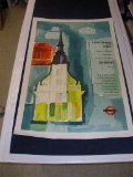 Set of 2 Christopher Wren Posters by Unger on Linen