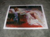 Sweet Repose' by Pino Hand Signed and Numbered 30x40 Giclee on Canvas