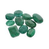 APP: 3.8k 51.28CT Green Emerald Parcel