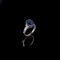 APP: 11.2k Fine Jewelry 14 KT White Gold, 6.34CT Tanzanite And Diamond Ring