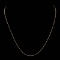 *Fine Jewelry 14 KT Gold, 3.8GR, 18'' Double Bead Chain (GL 3.8-9)