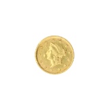 Extremely Rare 1853 $1 U.S. Liberty Head Gold Coin