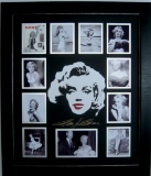 Marilyn Monroe Laser Engraved Signature Collage