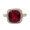 APP: 3.9k *5.99ct Ruby and 0.60ctw Diamond 18KT Yellow Gold Ring (Vault_R7_9655)