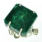 APP: 12.9k Fine Jewelry Designer Sebastian 370.91CT Green Beryl and Sterling Silver Pendant