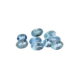 APP: 1.1k 3.81CT Oval Cut Aquamarine Parcel