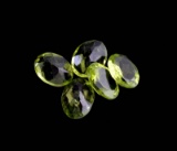 APP: 1.2k 5.75CT Oval Cut Green Peridot Parcel