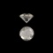 APP: 0.1k 0.09CT Round Brilliant Cut Diamond Gemstone