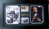 Engraved Marlo Brando Signature With Real Swatch of Clothing