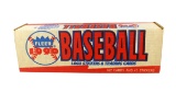 Rare 1990 Box Logo Stickers and Trading Baseball Cards 672 Cards Per Box