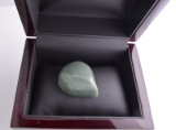 APP: 3.8k 272.50CT Pear Cut Cabochon Green Jade Gemstone