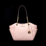 Gorgeous Brand New Never Used Blossom Michael Kors Large Chain Shoulder Tote Tag Price $378.00