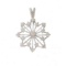 *Fine Jewelry, 18KT White Gold, 0.43CT Diamond Pendant (GL DP18798-W)