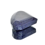 APP: 5.6k 2,253.75CT Pear Cut Dark Blue Corundum Sapphire Gemstone