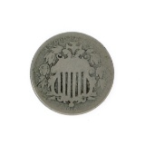 1866 Rays Shield Nickel Coin