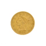 Extremely Rare 1901 $2.50 U.S. Liberty Head Gold Coin