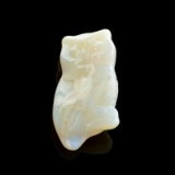 18.85CT Very Rare Australian Fire Opal Carved Gemstone
