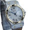 *Cartier Santos 18K Gold and Stainless Steel c2000 Unisex Swiss Made Watch  -P-