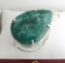 APP: 16.8k Fine Jewelry Designer Sebastian 421.18CT Pear Cut Emerald and Sterling Silver Pendant