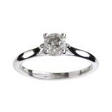 APP: 2.6k 14kt Gold Gorgeous 0.58ct Diamond Solitaire Ring - Great Investment